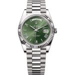 Rolex Day-Date 40 228239 (2025) - Groen wijzerplaat 40mm Witgoud (1/1)