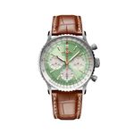 Breitling Navitimer AB0139211L1P1 (2025) - Groen wijzerplaat 41mm Staal (1/1)