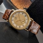 Zenith Prime 30.0530.113 (1990) - Champagne dial 34 mm Yellow Gold case (2/8)