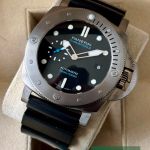 Panerai Luminor Submersible 1950 3 Days Automatic PAM02305 (2023) - Black dial 47 mm Titanium case (3/7)
