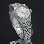 Rolex Lady-Datejust 79174 (2005) - Zilver wijzerplaat 26mm Staal (4/7)