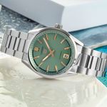 TAG Heuer Carrera WBN2312.BA0001 (Unknown (random serial)) - Green dial 36 mm Steel case (2/8)