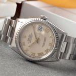 Rolex Datejust 36 16220 (2003) - Wit wijzerplaat 36mm Staal (2/8)