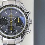 Omega Speedmaster Racing 326.30.40.50.06.001 (2021) - Grey dial 40 mm Steel case (5/8)