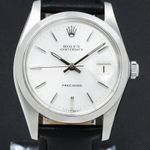 Rolex Oyster Precision 6694 (1978) - Zilver wijzerplaat 34mm Staal (1/7)