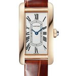 Cartier Tank Américaine WGTA0340 (2026) - Silver dial 19 mm Rose Gold case (1/1)