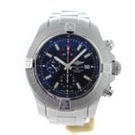 Breitling Super Avenger A13375101B1A1 (2023) - Zwart wijzerplaat 48mm Staal (3/14)