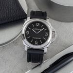 Panerai Luminor Base PAM00112 (2008) - Black dial 44 mm Steel case (1/8)
