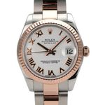 Rolex Datejust 31 178271 (2015) - Wit wijzerplaat 31mm Goud/Staal (1/8)