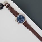 Patek Philippe Calatrava 7234G-001 (2020) - Blue dial 38 mm White Gold case (2/8)