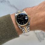 Tudor Prince Date 74033 (Unknown (random serial)) - Gold dial 34 mm Gold/Steel case (1/8)