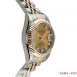 Rolex Lady-Datejust 69173 (Unknown (random serial)) - Champagne dial 26 mm Gold/Steel case (7/8)