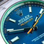 Rolex Milgauss 116400GV (2021) - Blauw wijzerplaat 40mm Staal (2/8)