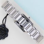 Cartier Tank Française SM W51008Q3 (2001) - White dial 20 mm Steel case (6/8)