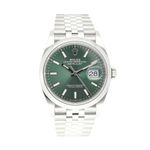 Rolex Datejust 36 126200 (2024) - Groen wijzerplaat 36mm Staal (1/5)