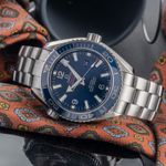 Omega Seamaster Planet Ocean 232.90.38.20.03.001 (Unknown (random serial)) - Blue dial 38 mm Titanium case (2/8)