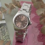 Rolex Oyster Perpetual 28 276200 (2021) - Pink dial 28 mm Steel case (1/8)