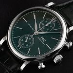 IWC Portofino Chronograph IW391405 (2026) - Green dial 39 mm Steel case (3/8)