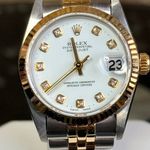 Rolex Datejust 31 68273 (1993) - White dial 31 mm Gold/Steel case (4/8)