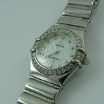 Omega Constellation - (Unknown (random serial)) - White dial 22 mm Steel case (4/5)