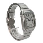 Cartier Santos WSSA0018 (2024) - Zilver wijzerplaat 40mm Staal (3/8)