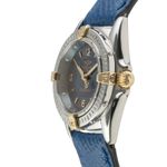 Breitling Callistino B52045 (1995) - Blauw wijzerplaat 28mm Staal (6/8)