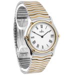 Ebel Sportwave 1187141 (2000) - White dial 34 mm Gold/Steel case (3/6)