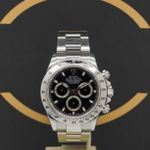 Rolex Daytona 116520 (2009) - Zwart wijzerplaat 40mm Staal (7/7)