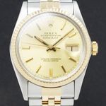 Rolex Datejust 36 16013 (1985) - Goud wijzerplaat 36mm Goud/Staal (1/7)