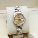 Rolex Lady-Datejust 6917 (1981) - Champagne wijzerplaat 26mm Goud/Staal (6/8)