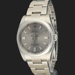 Rolex Oyster Perpetual 36 116000 (2017) - Zilver wijzerplaat 36mm Staal (1/8)