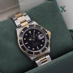 Rolex Submariner Date 116613 (1993) - Black dial 40 mm Gold/Steel case (1/8)