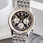 Breitling Navitimer A30021 (1995) - Zwart wijzerplaat 38mm Staal (3/8)