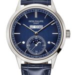 Patek Philippe Perpetual Calendar 5236P (2022) - Blue dial 42 mm Platinum case (1/1)