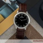 Jaeger-LeCoultre Master Ultra Thin 145.8.79.S (2000) - Black dial 34 mm Steel case (1/8)