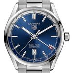 TAG Heuer Carrera Calibre 7 WBN201A.BA0640 (2025) - Blue dial 41 mm Steel case (1/1)
