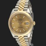 Rolex Datejust 41 126333 (2018) - 41mm Goud/Staal (1/8)