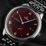 Omega De Ville 434.10.41.20.11.001 (2025) - Rood wijzerplaat 41mm Staal (3/7)