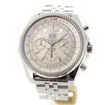 Breitling Bentley 6.75 A44362 (2008) - White dial 48 mm Steel case (1/7)