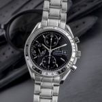 Omega Speedmaster Date 3513.50.00 (1999) - Zwart wijzerplaat 39mm Staal (3/8)