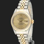 Rolex Lady-Datejust 69173 (1988) - Champagne dial 26 mm Gold/Steel case (1/7)