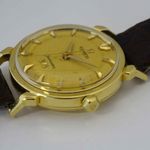 Omega Seamaster 2850sc (1956) - Gold dial 34 mm Yellow Gold case (2/8)