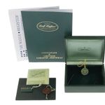 Rolex Oyster Perpetual 1002 (1977) - Champagne wijzerplaat 34mm Geelgoud (2/8)