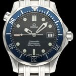 Omega Seamaster Diver 300 M 2561.80.00 (2010) - Blue dial 36 mm Steel case (1/8)