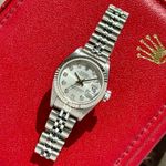 Rolex Lady-Datejust 79174 (2000) - Silver dial 26 mm Steel case (2/8)