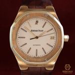 Audemars Piguet Royal Oak 14800BA (Onbekend (willekeurig serienummer)) - 36mm Geelgoud (1/8)