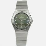 Omega Constellation Quartz 131.10.28.60.60.001 (2026) - Green dial 28 mm Steel case (1/1)