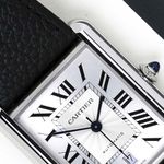 Cartier Tank WSTA0040 (2021) - Zilver wijzerplaat 41mm Staal (3/8)