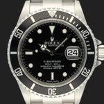 Rolex Submariner Date 16610 (2007) - Black dial 40 mm Steel case (2/8)