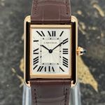 Cartier Tank Louis Cartier WGTA0011 (2025) - Silver dial 34 mm Rose Gold case (2/8)